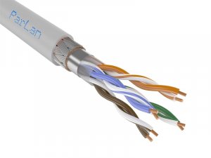 ParLan F/UTP Cat5e 4х2х0,52 ZH нг(А)-HF 100м ParLan F/UTP Cat5e 4х2х0,52 ZH нг(А)-HF 100м